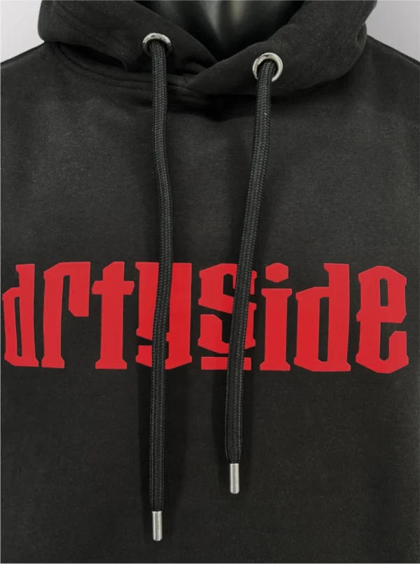 LUXURY HOODIE - BLACK/RED – Bild 3