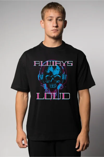 OVERSIZED SHIRT - ALWAYS LOUD