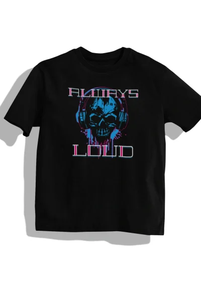 OVERSIZED SHIRT - ALWAYS LOUD