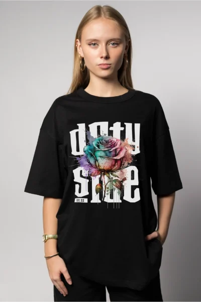 OVERSIZED SHIRT - ROSE