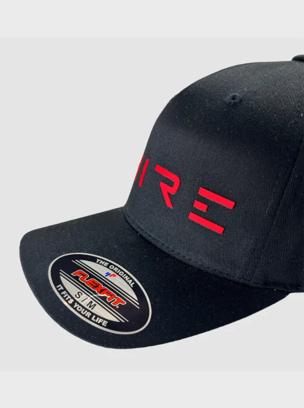 FLEXFIT CAP – PHIRE BLACK/RED – Bild 4