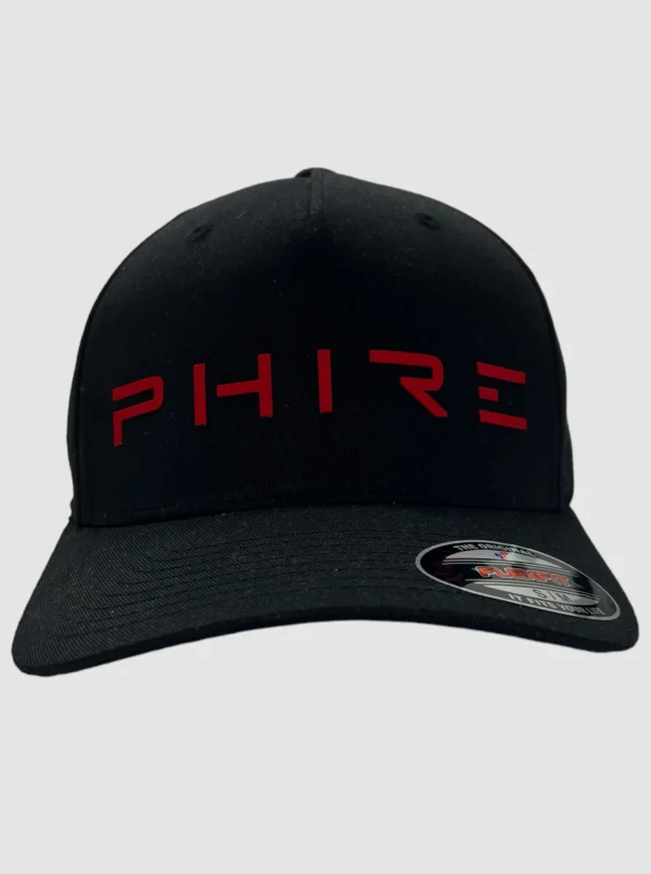 FLEXFIT CAP – PHIRE BLACK/RED – Bild 8