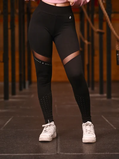 MESH & DOTS LEGGINGS