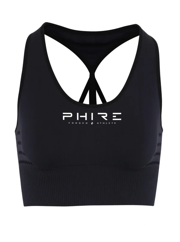 REVEAL SPORTS BRA - Black – Bild 5