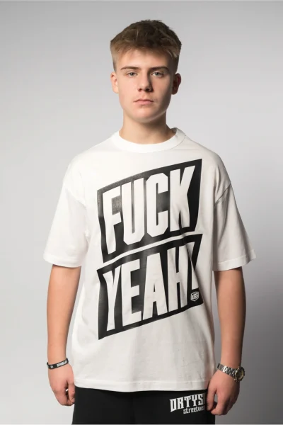 OVERSIZED SHIRT - F*** YEAH!