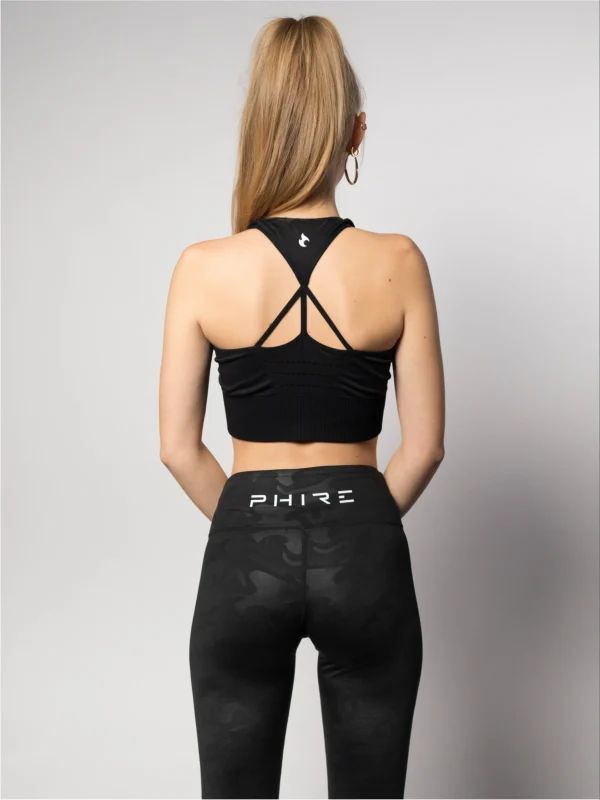 REVEAL SPORTS BRA - Black – Bild 2