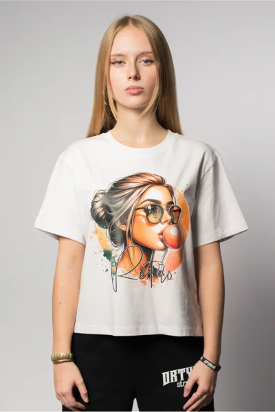 SHORT SHIRT - RETRO CHICK