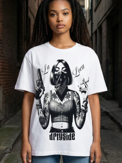 OVERSIZED SHIRT - LA LOCA