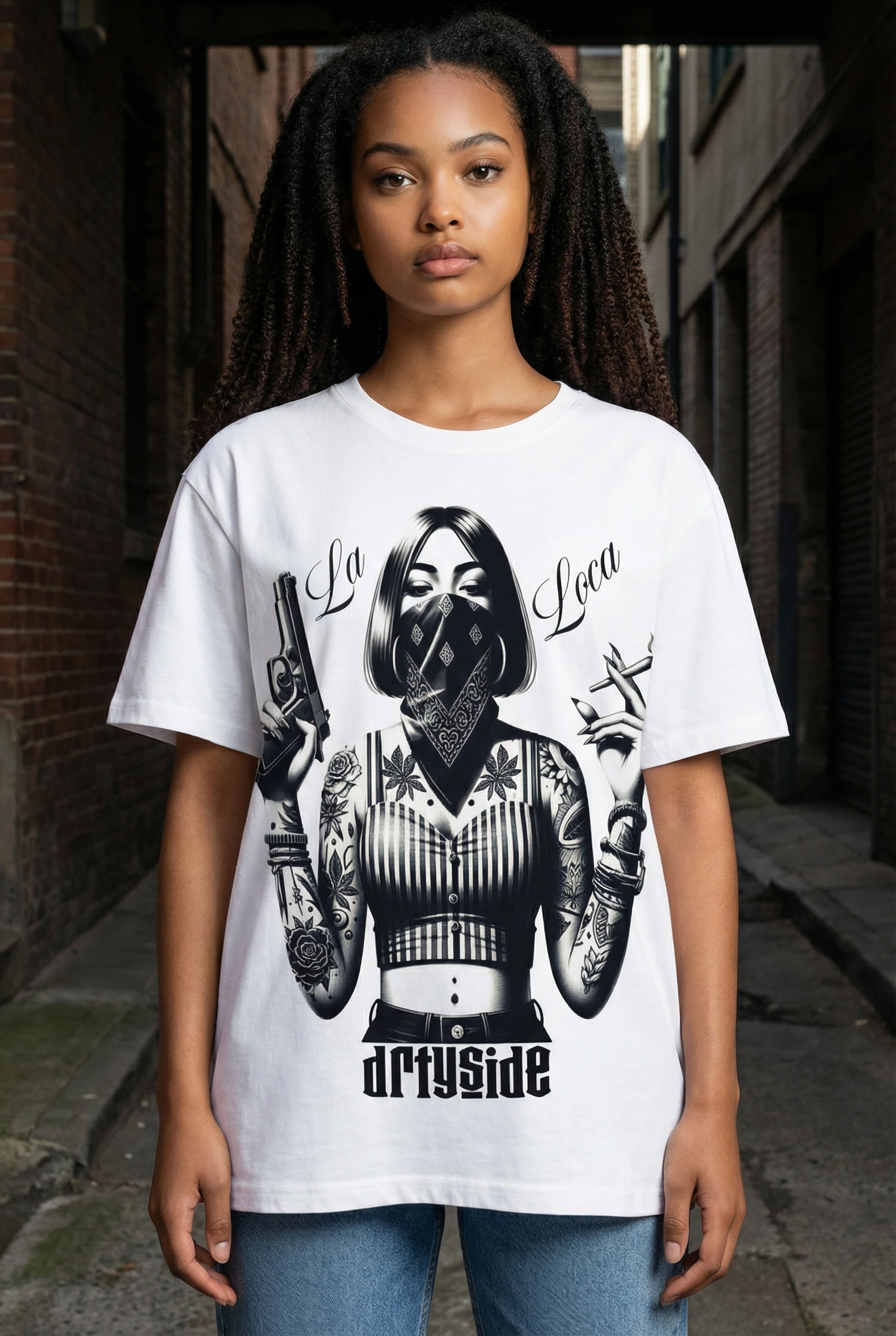 OVERSIZED SHIRT - LA LOCA