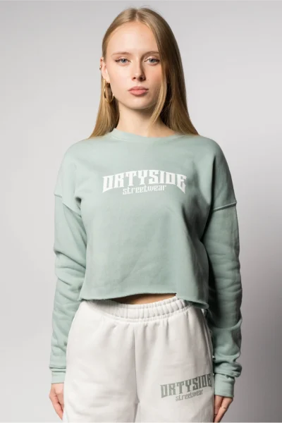 CROPPED FLEECE SWEATER - DRTYSIDE