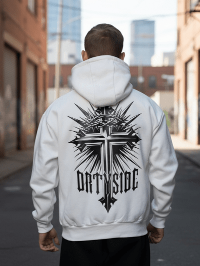 OVERSIZED HOODIE - THORN CROSS