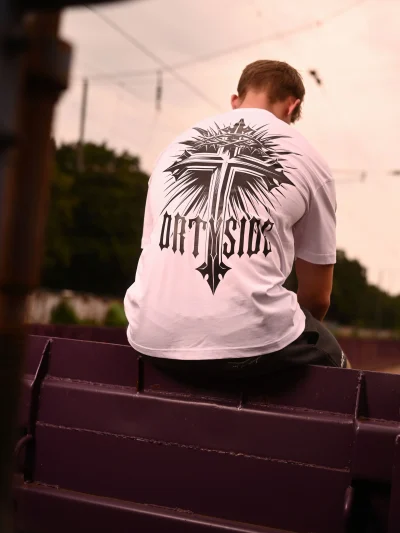 OVERSIZED SHIRT - THORN CROSS