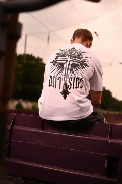 OVERSIZED SHIRT - THORN CROSS