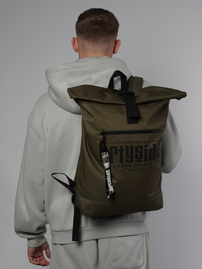 ROLL-TOP BAG - URBAN ORIGIN - KHAKI