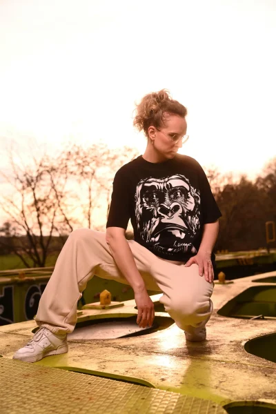 OVERSIZED SHIRT - CHROME GORILLA