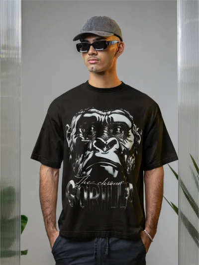 OVERSIZED SHIRT - CHROME GORILLA