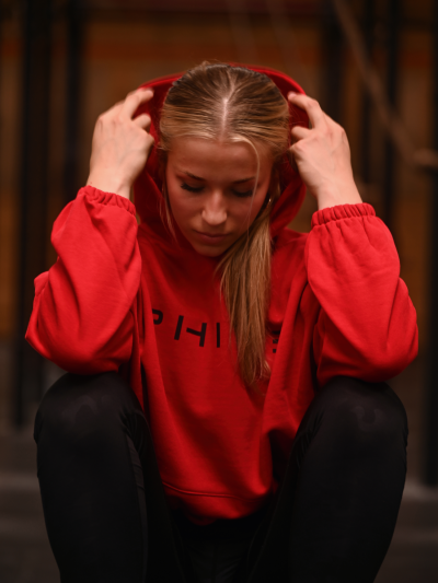 CROPPED OVERSIZED HOODIE