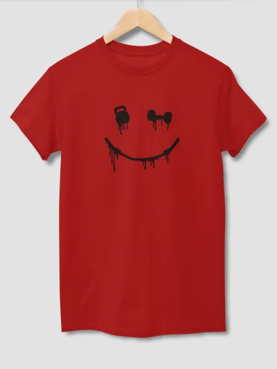 BLEND SHIRT RED - SMILEY