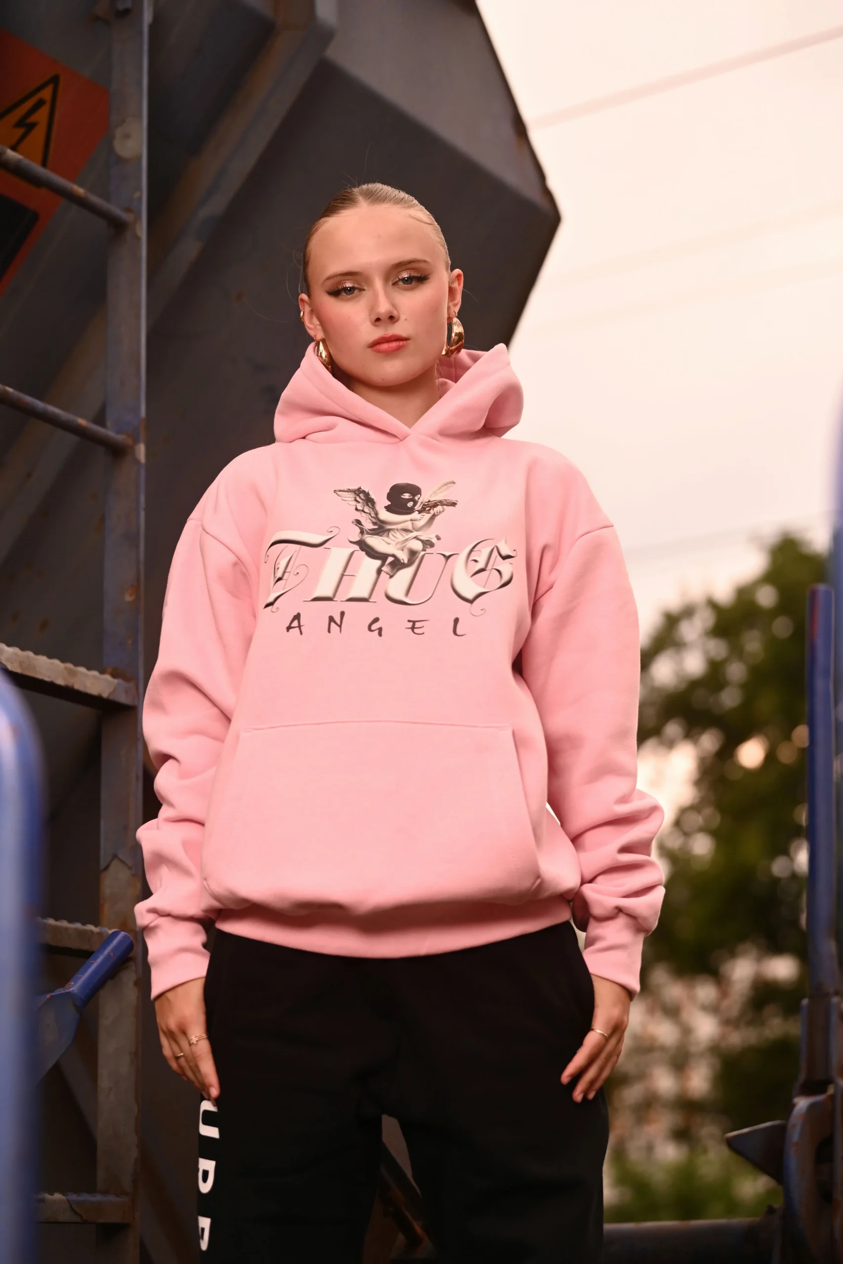 OVERSIZED HOODIE - THUG ANGEL – Bild 2