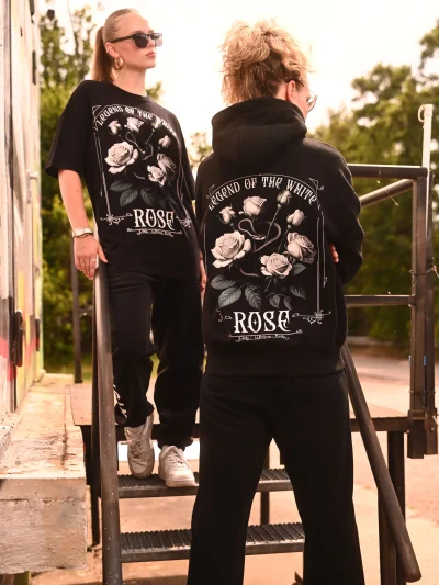 OVERSIZED SHIRT - LEGEND OF THE WHITE ROSE
