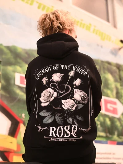 OVERSIZED HOODIE - LEGEND OF THE WHITE ROSE