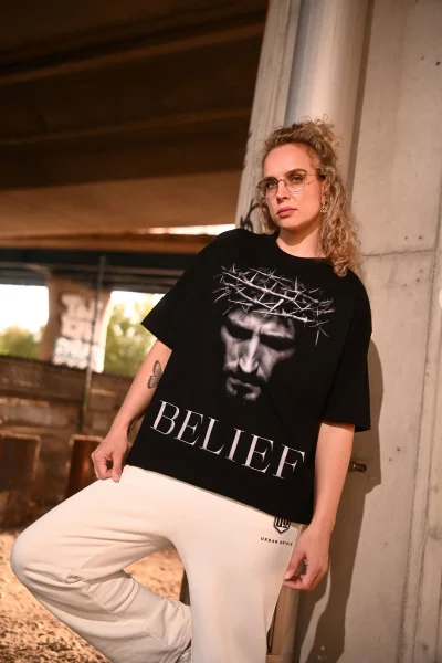 OVERSIZED SHIRT - BELIEF