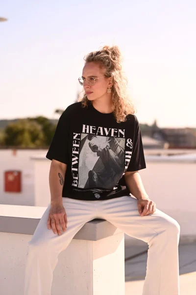 OVERSIZED SHIRT - BETWEEN HEAVEN & HELL