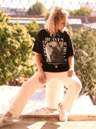 OVERSIZED SHIRT - BETWEEN HEAVEN & HELL